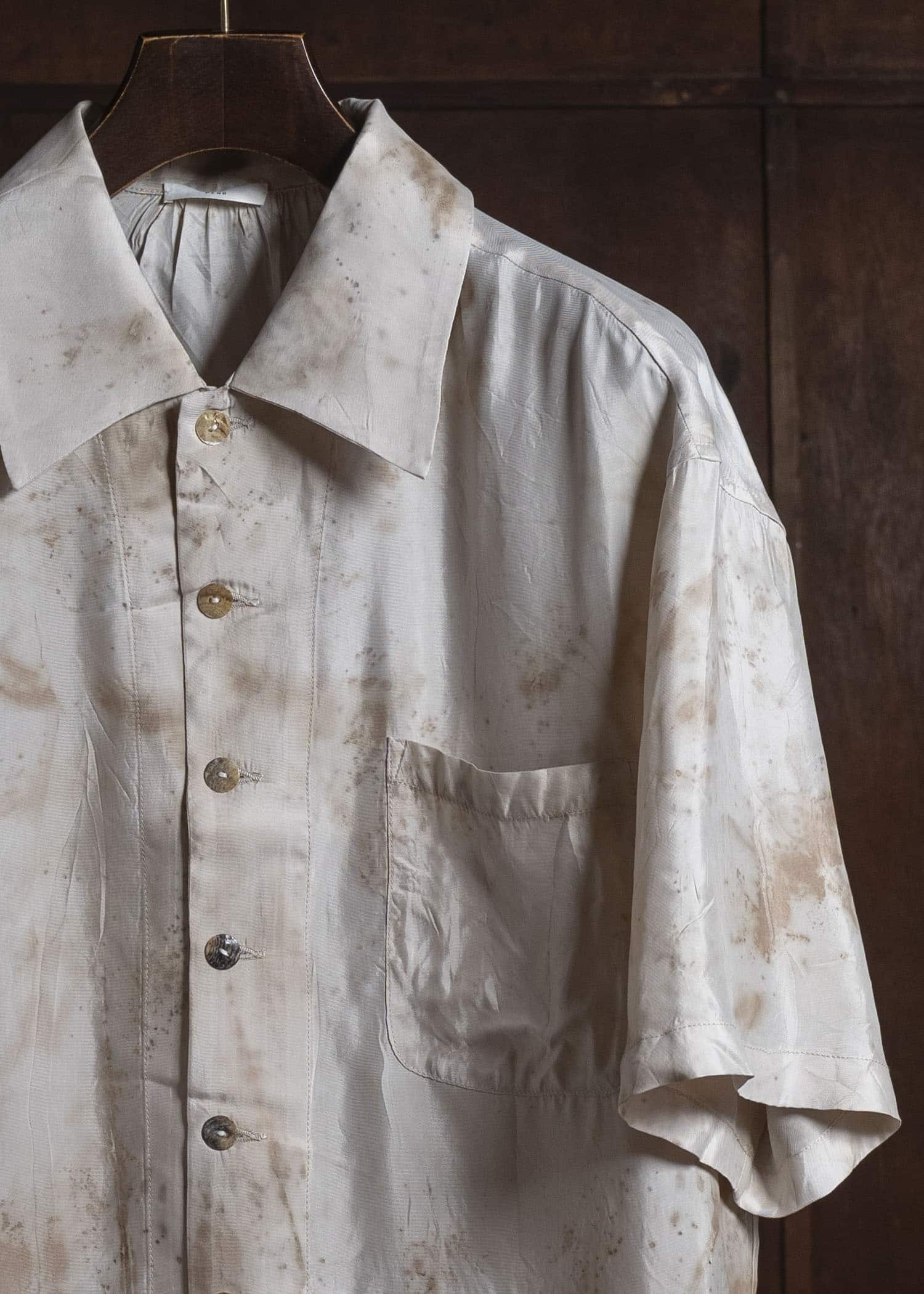 Peng Tai Tea Dyed Sl Shirt Randam PS26M02-1