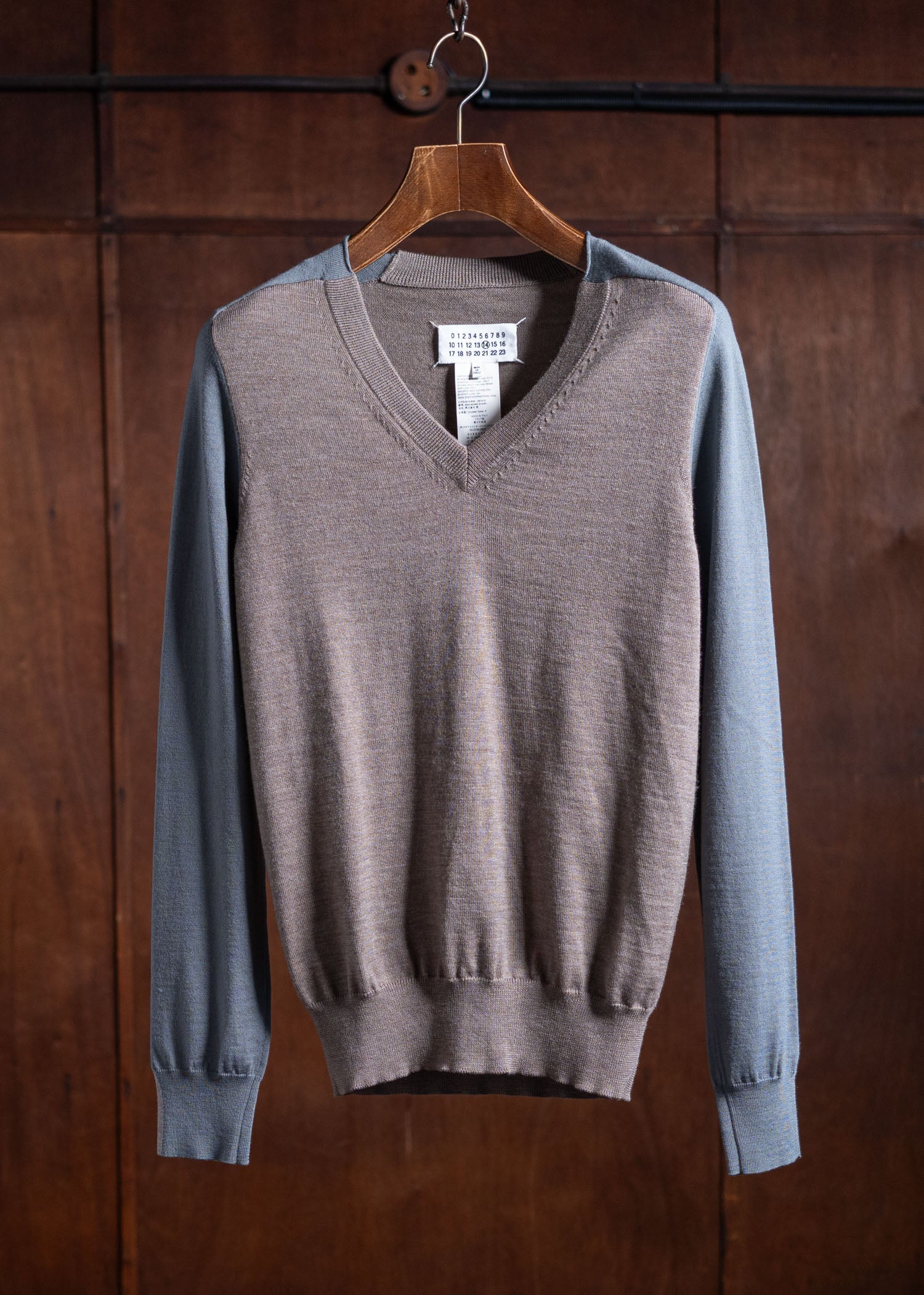 Maison Martin Margiela 14SS SLeeve Doking Knit