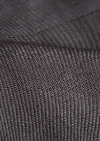 YOKO SAKAMOTO YS-26AW-55-CHARCOAL GRAY × GRAY Regular Collar Shirt CHARCOAL GRAY × GRAY