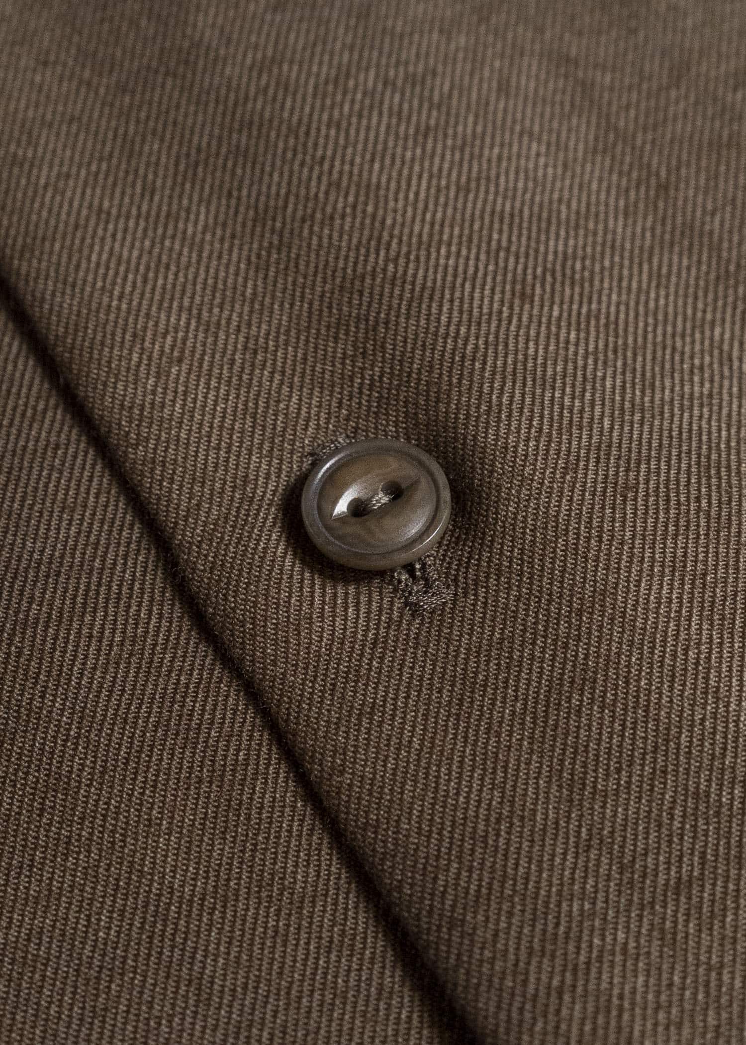YOKO SAKAMOTO YS-26AW-55-OLIVE × BEIGE Regular Collar Shirt OLIVE × BEIGE