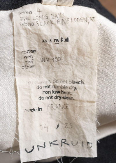 unkruid long days black fine loden