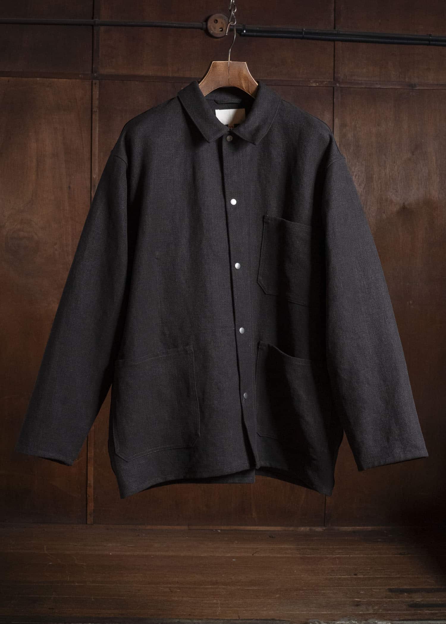 YOKO SAKAMOTO YS-26AW-40-BROWN Work Shirt BROWN
