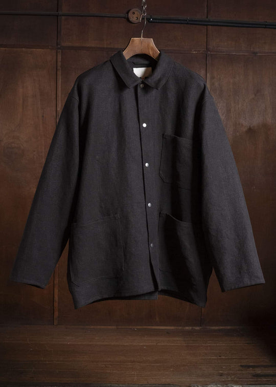 YOKO SAKAMOTO YS-26AW-40-BROWN Work Shirt BROWN