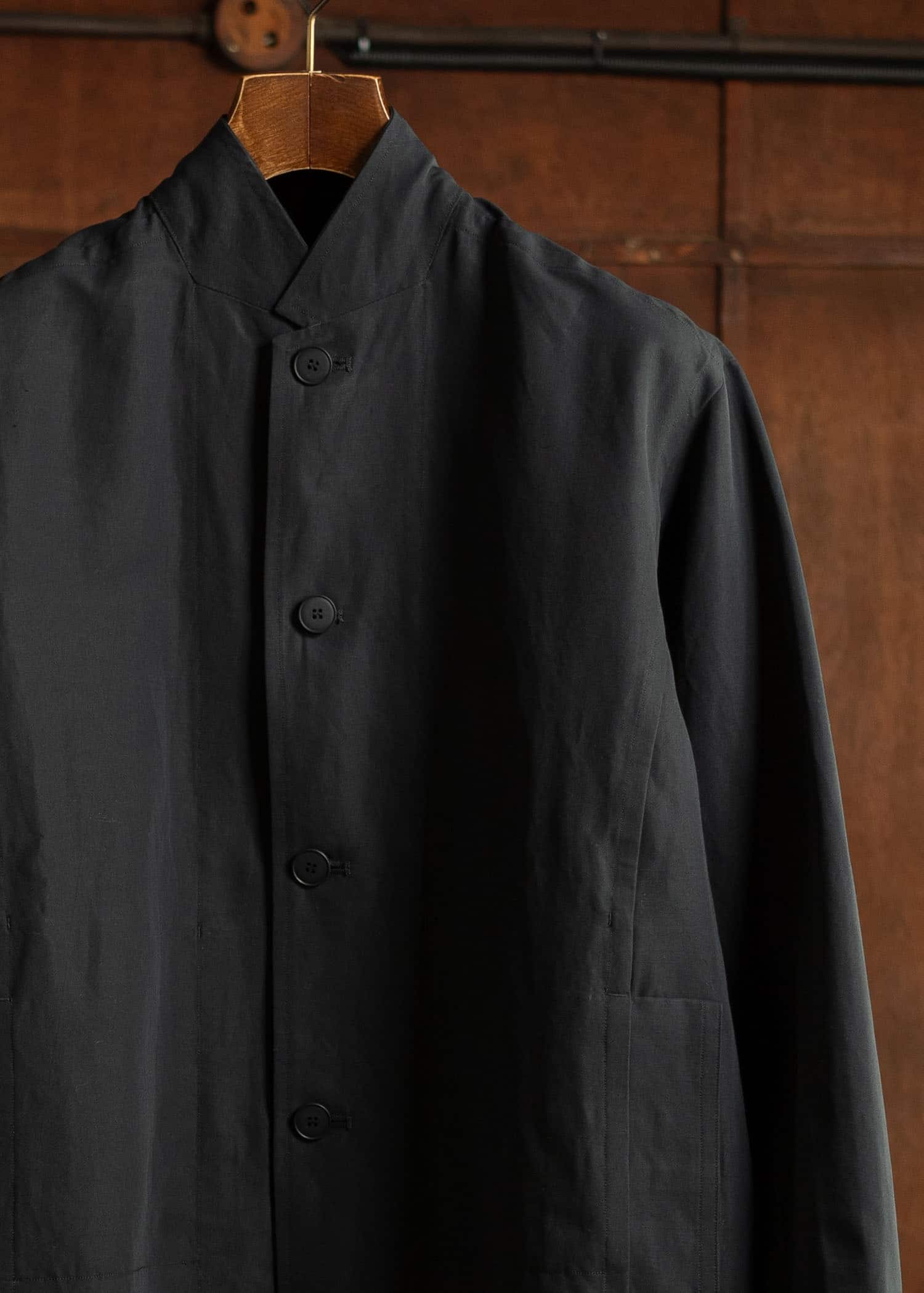 unkruid Lab Coat Black ultra-hard twist oxford