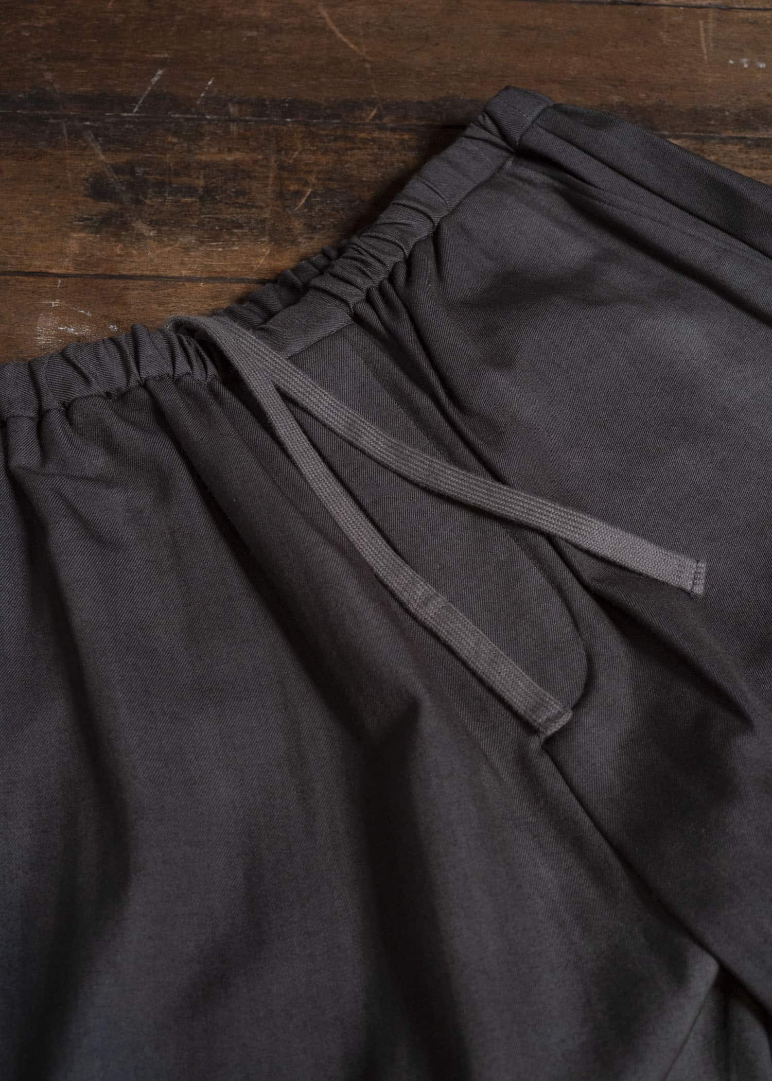 YOKO SAKAMOTO YS-26AW-58-CHARCOAL GRAY × GRAY Relax Easy Pants CHARCOAL GRAY × GRAY
