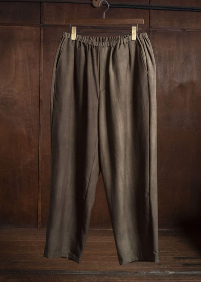 YOKO SAKAMOTO YS-26AW-58-OLIVE × BEIGE Relax Easy Pants OLIVE × BEIGE