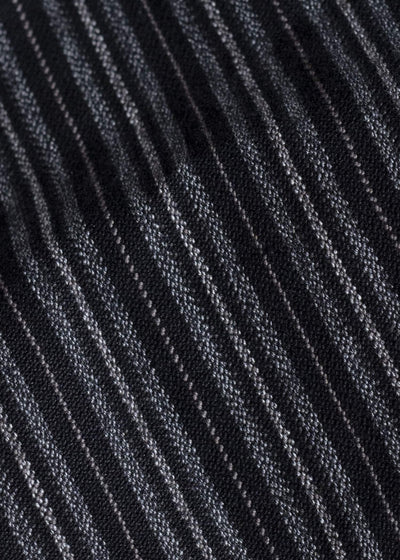 unkruid inmo trousers black striped heavy coutil