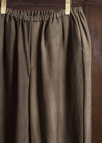 YOKO SAKAMOTO YS-26AW-58-OLIVE × BEIGE Relax Easy Pants OLIVE × BEIGE