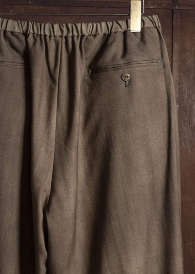 YOKO SAKAMOTO YS-26AW-58-OLIVE × BEIGE Relax Easy Pants OLIVE × BEIGE