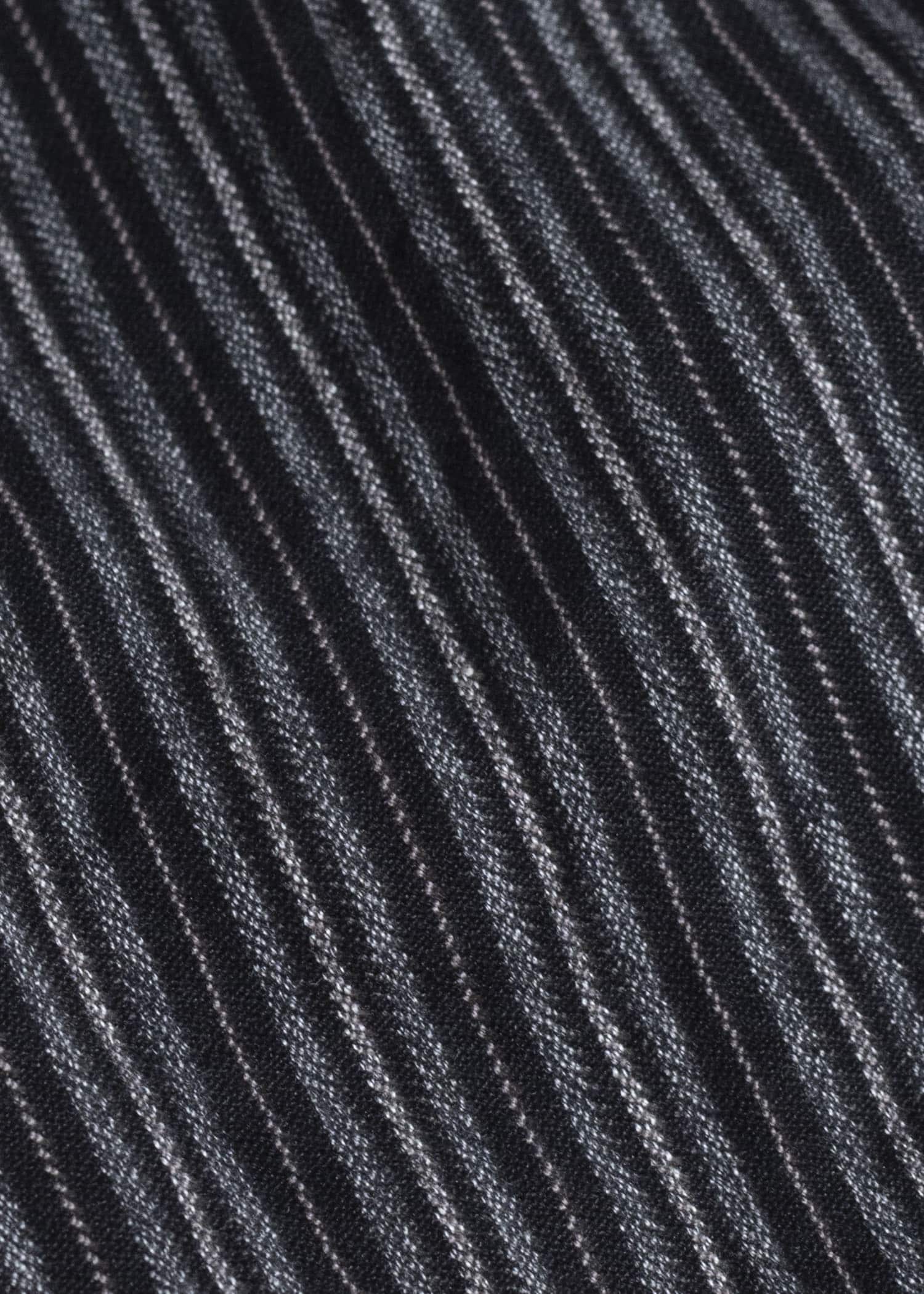 unkruid baggy pants black striped heavy coutil