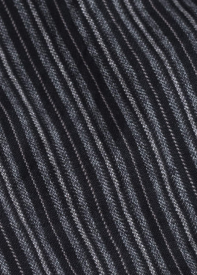 unkruid baggy pants black striped heavy coutil