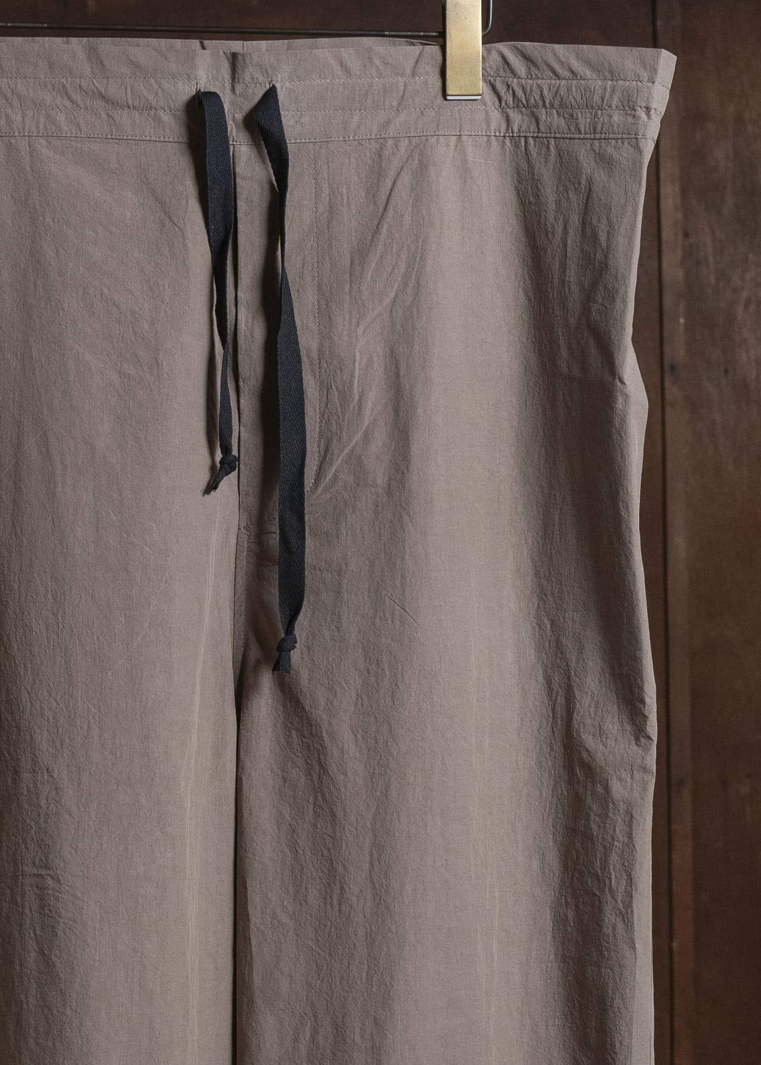 Peng Tai Waist Drawstring Pants Mossy Brown PS26M13-3