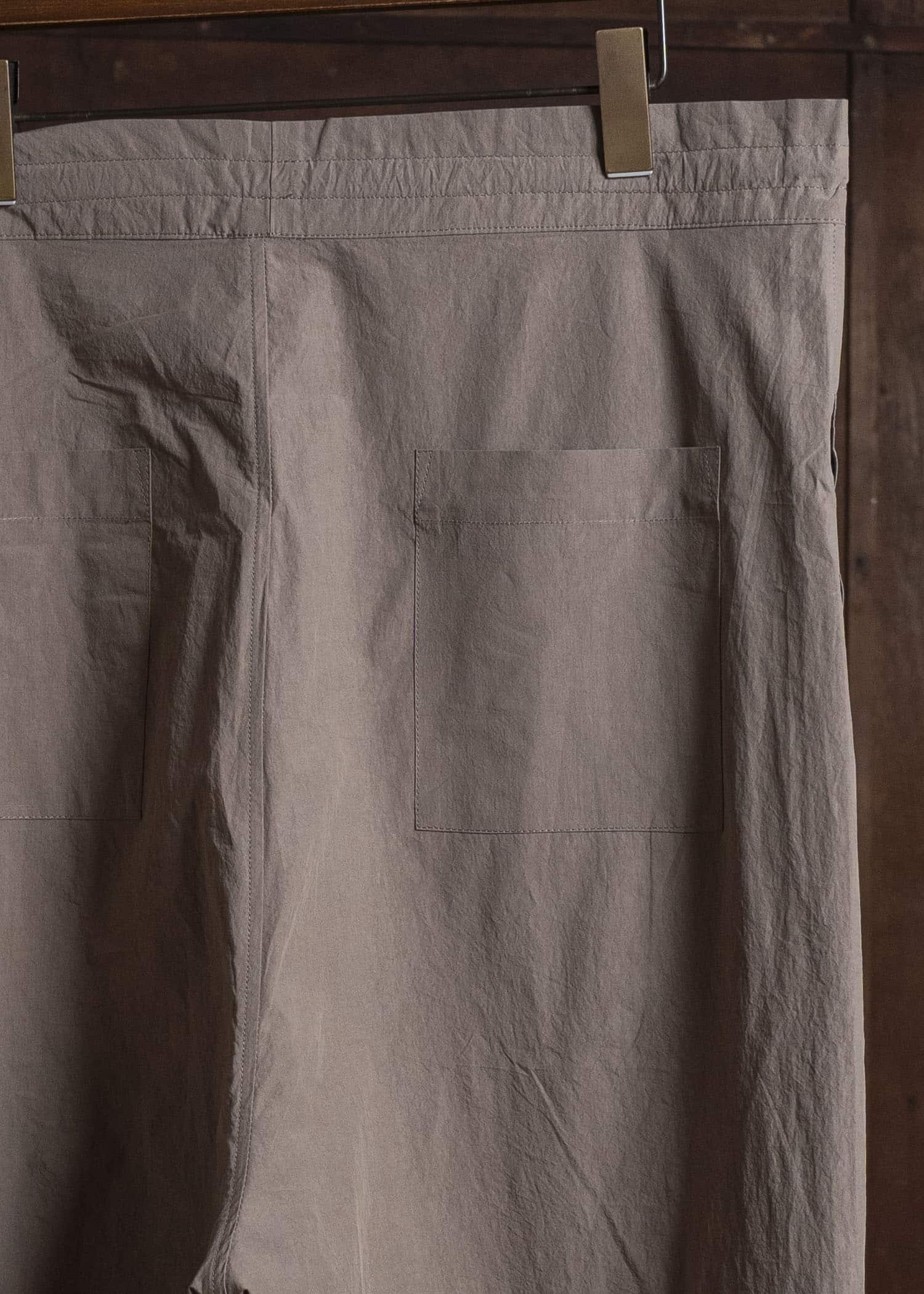 Peng Tai Waist Drawstring Pants Mossy Brown PS26M13-3