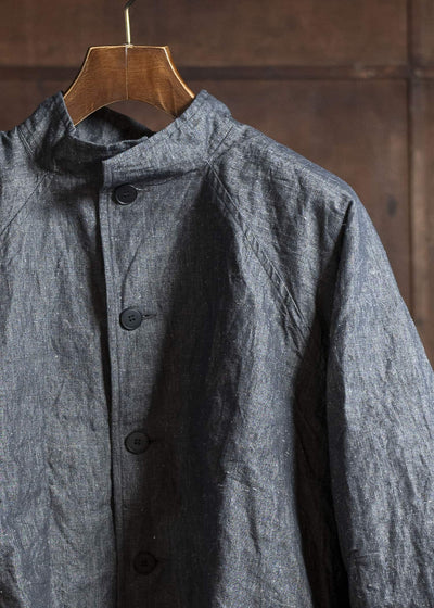 unkruid Pickers Jacket black natural hemp cloth