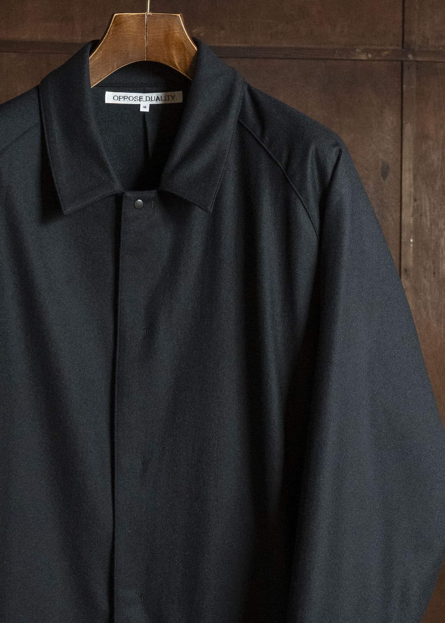 OPPOSE DUALITY OD1014COA-26AW Mac Coat Wool Black