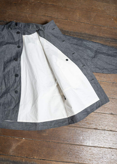 unkruid Pickers Jacket black natural hemp cloth