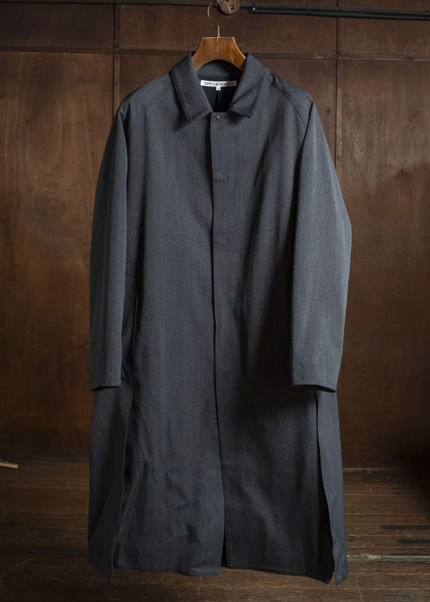 OPPOSE DUALITY OD1013COA-26AW Mac Coat Twill Gray