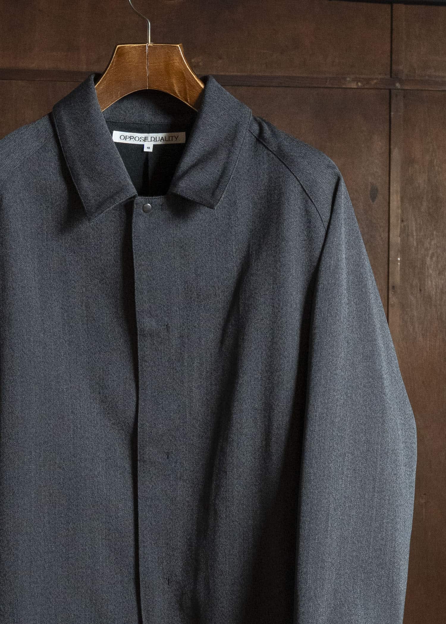 OPPOSE DUALITY OD1013COA-26AW Mac Coat Twill Gray