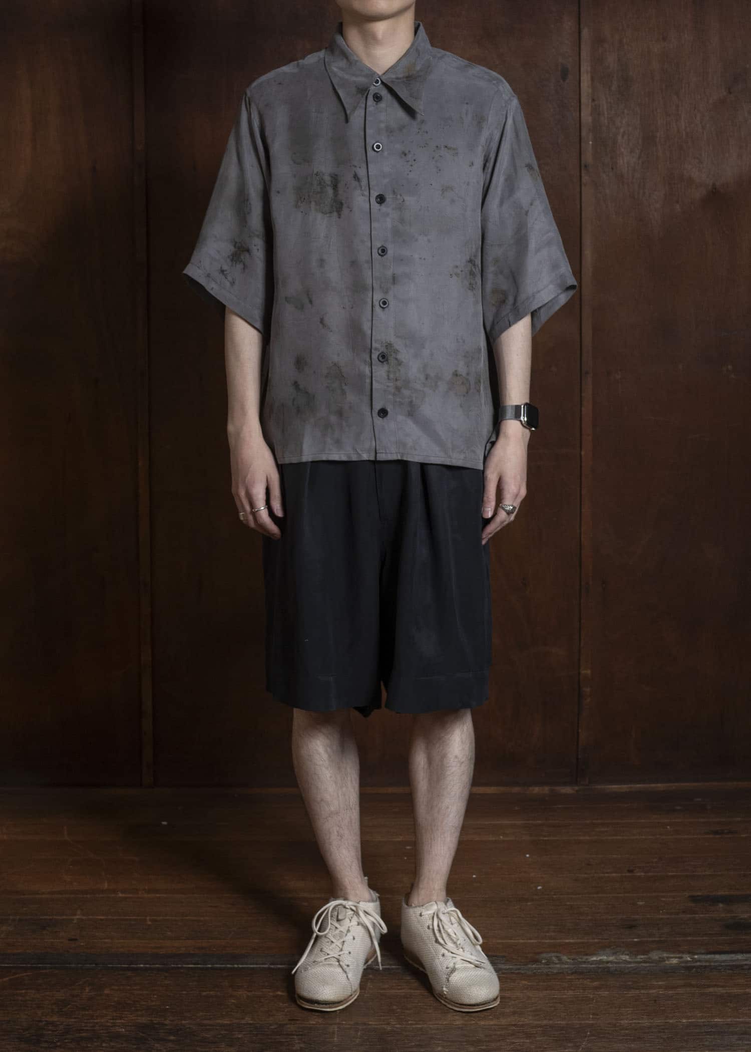 Peng Tai Box Cut Shirt Paloma(Dyed) PS26M01-1