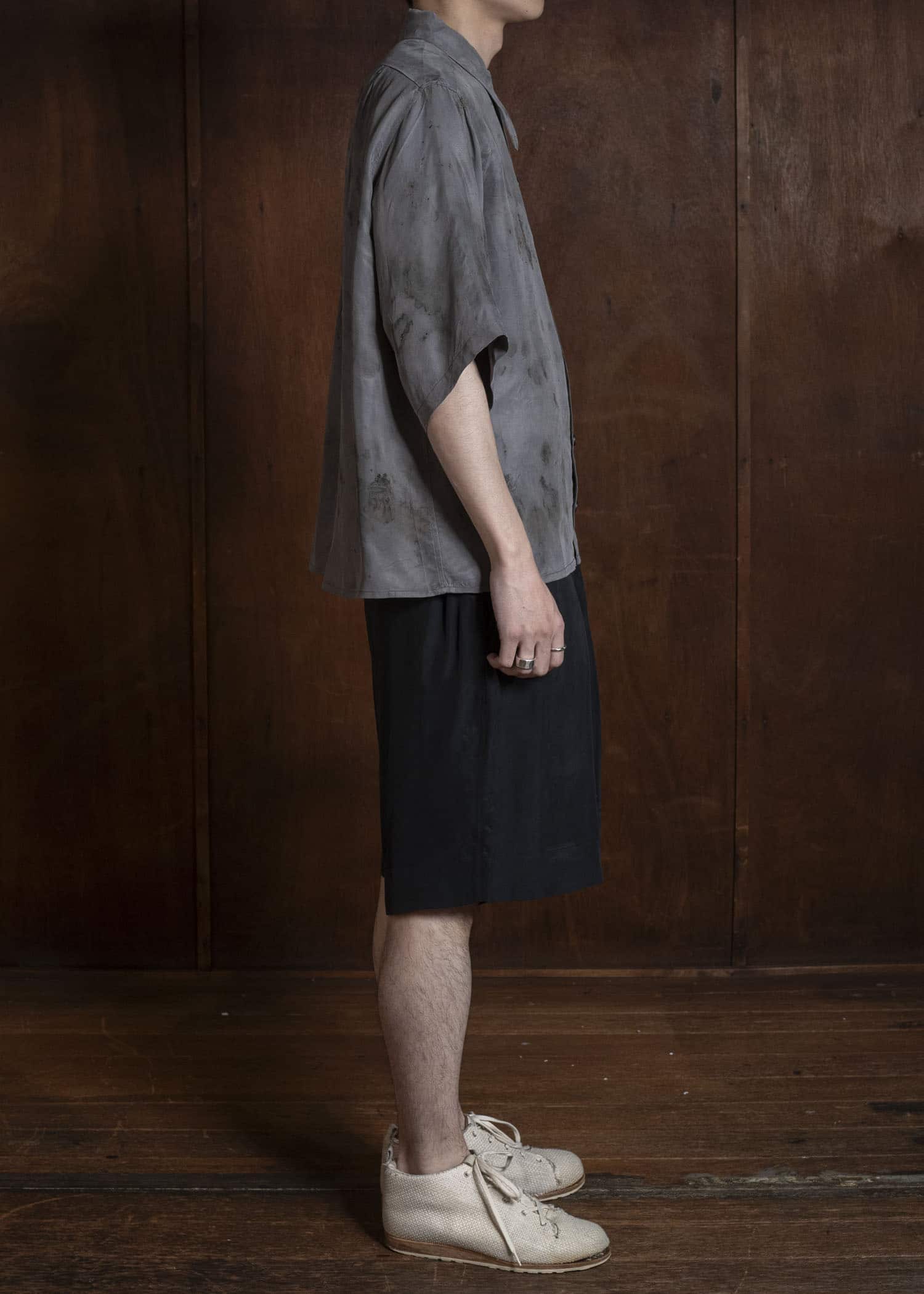 Peng Tai Box Cut Shirt Paloma(Dyed) PS26M01-1