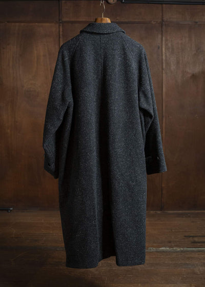 YOKO SAKAMOTO Bal Collar Coat YS-25AW-03 BLACK