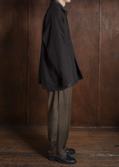 YOKO SAKAMOTO YS-26AW-40-BROWN Work Shirt BROWN