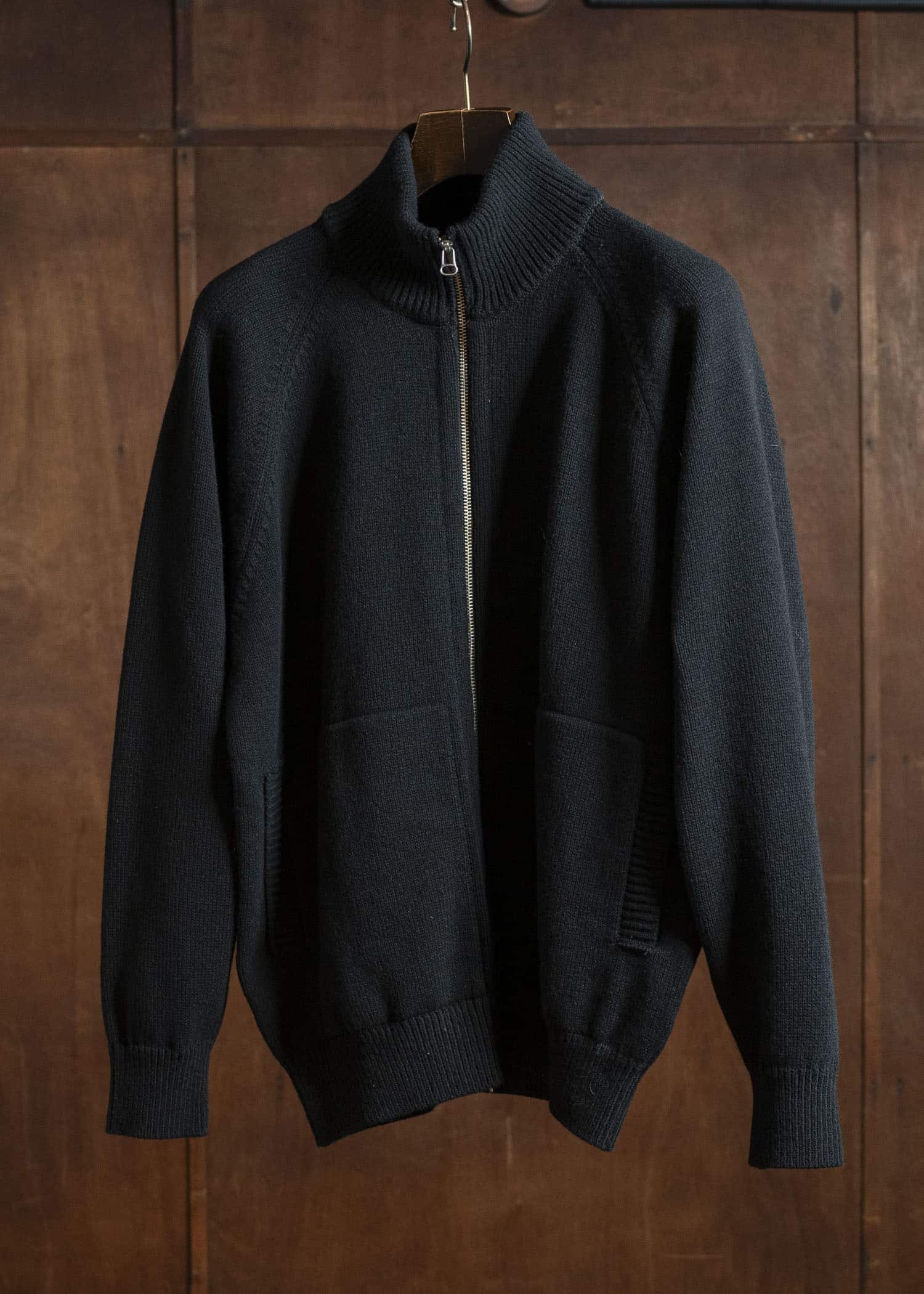 YOKO SAKAMOTO Drivers Knit YS-25AW-92 BLACK