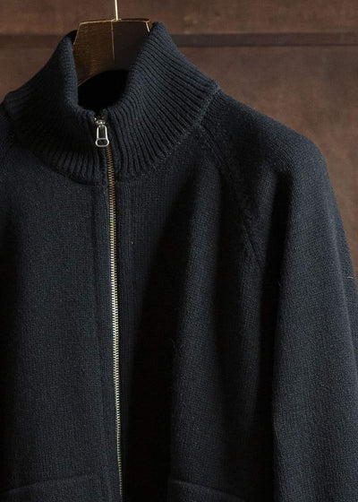 YOKO SAKAMOTO Drivers Knit YS-25AW-92 BLACK