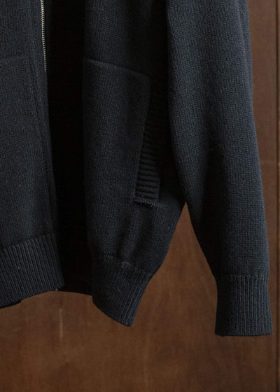 YOKO SAKAMOTO Drivers Knit YS-25AW-92 BLACK