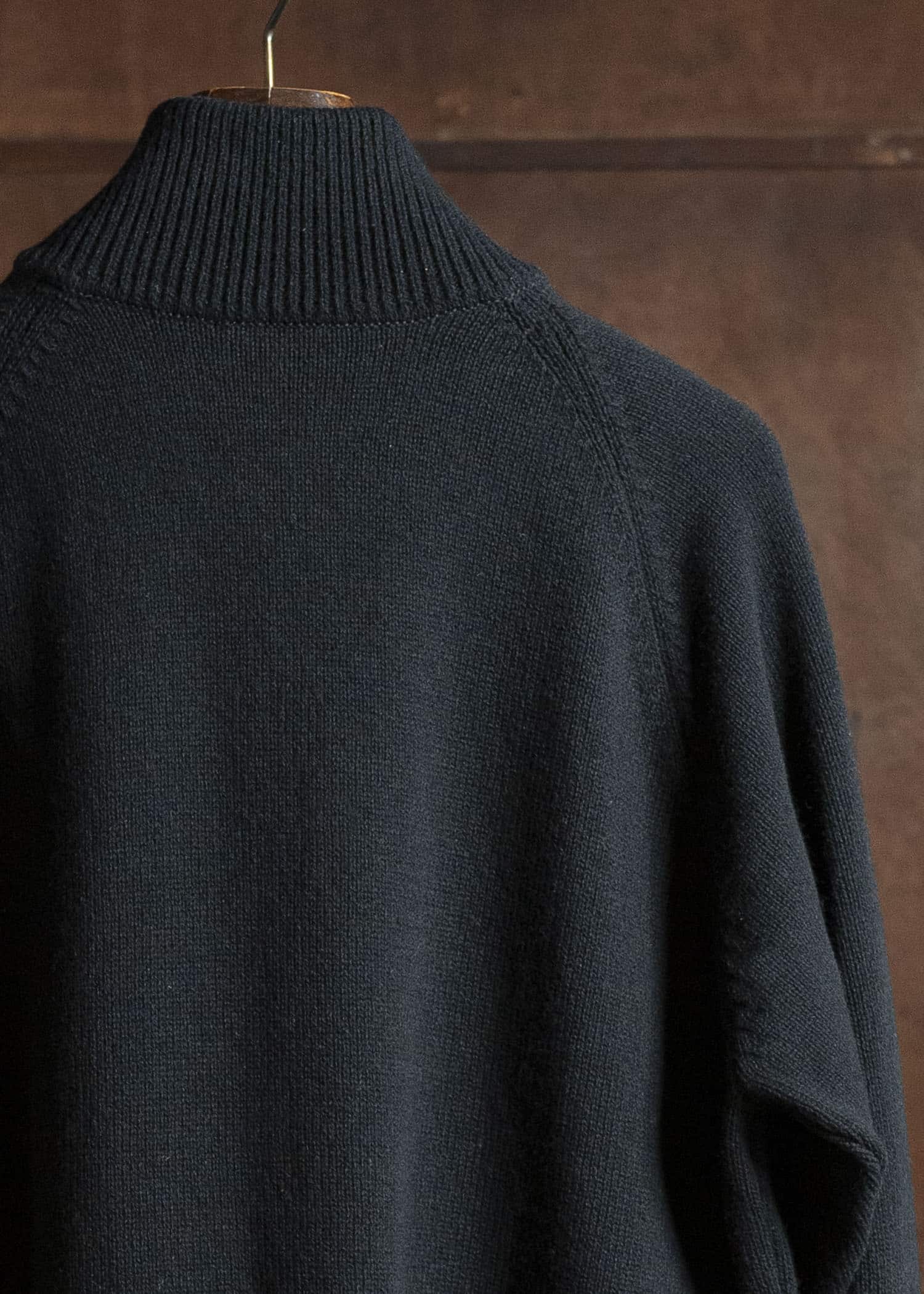 YOKO SAKAMOTO Drivers Knit YS-25AW-92 BLACK