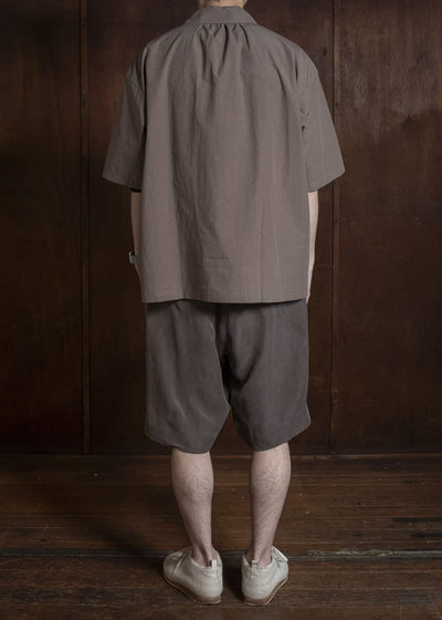 Peng Tai Sl Shirt Mossy Brown PS26M02-2