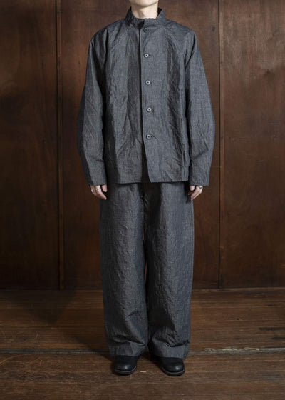 unkruid Pickers Jacket black natural hemp cloth