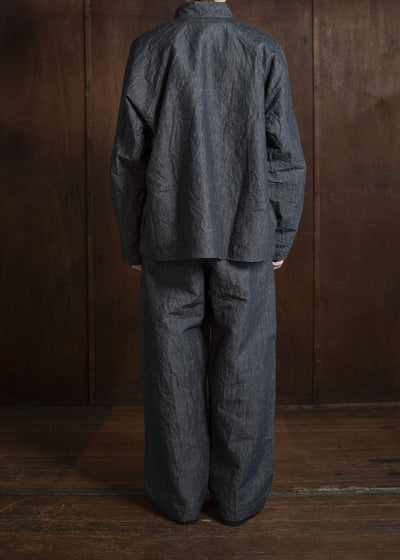 unkruid Pickers Jacket black natural hemp cloth