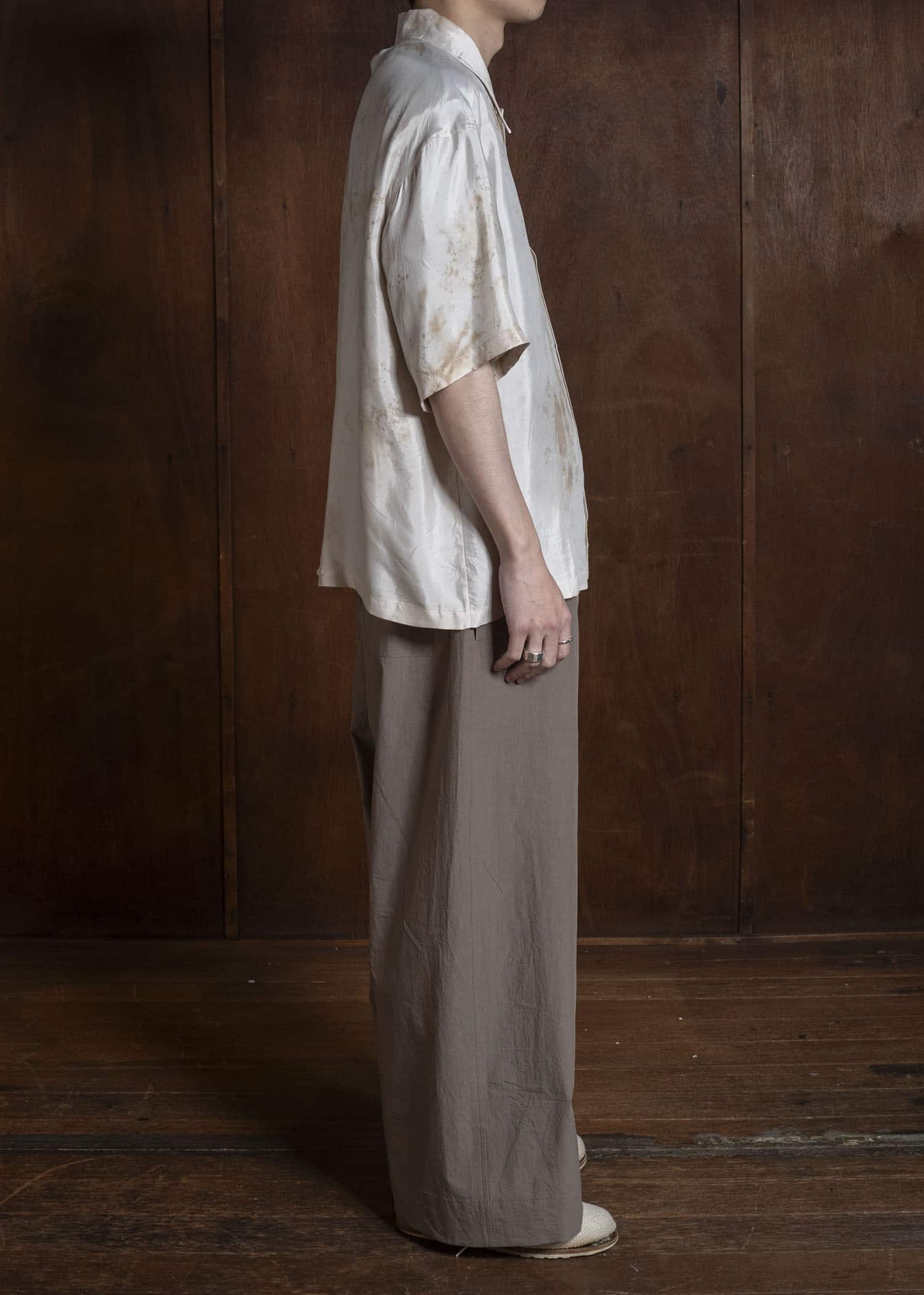 Peng Tai Tea Dyed Sl Shirt Randam PS26M02-1