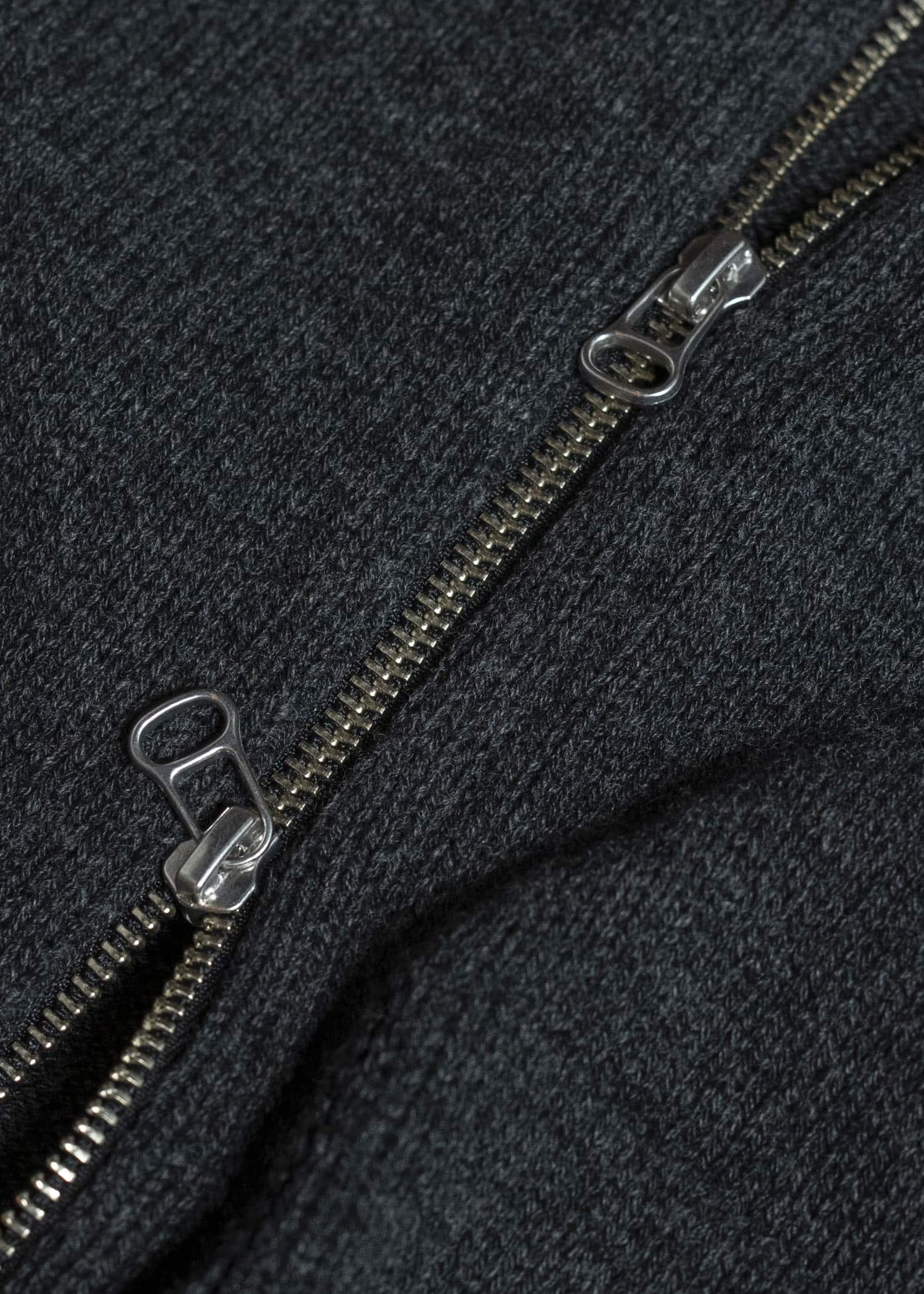 YOKO SAKAMOTO Drivers Knit YS-25AW-92 CHACOAL GRAY