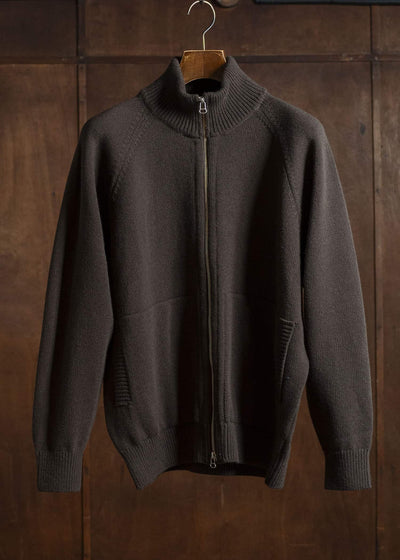 YOKO SAKAMOTO Drivers Knit YS-25AW-92 BROWN