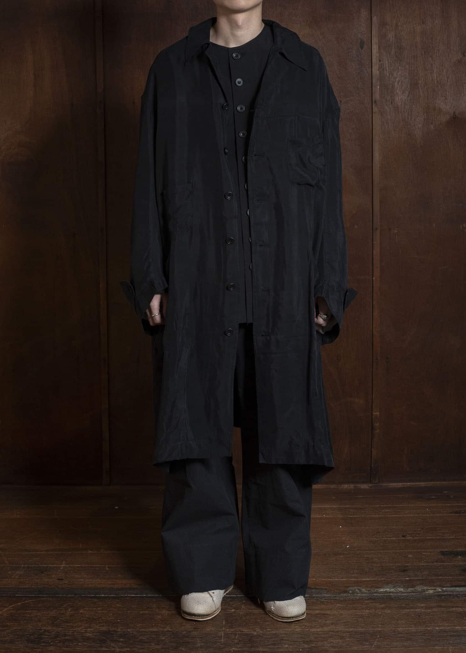 Peng Tai Lab Trench Black PS26M09-2