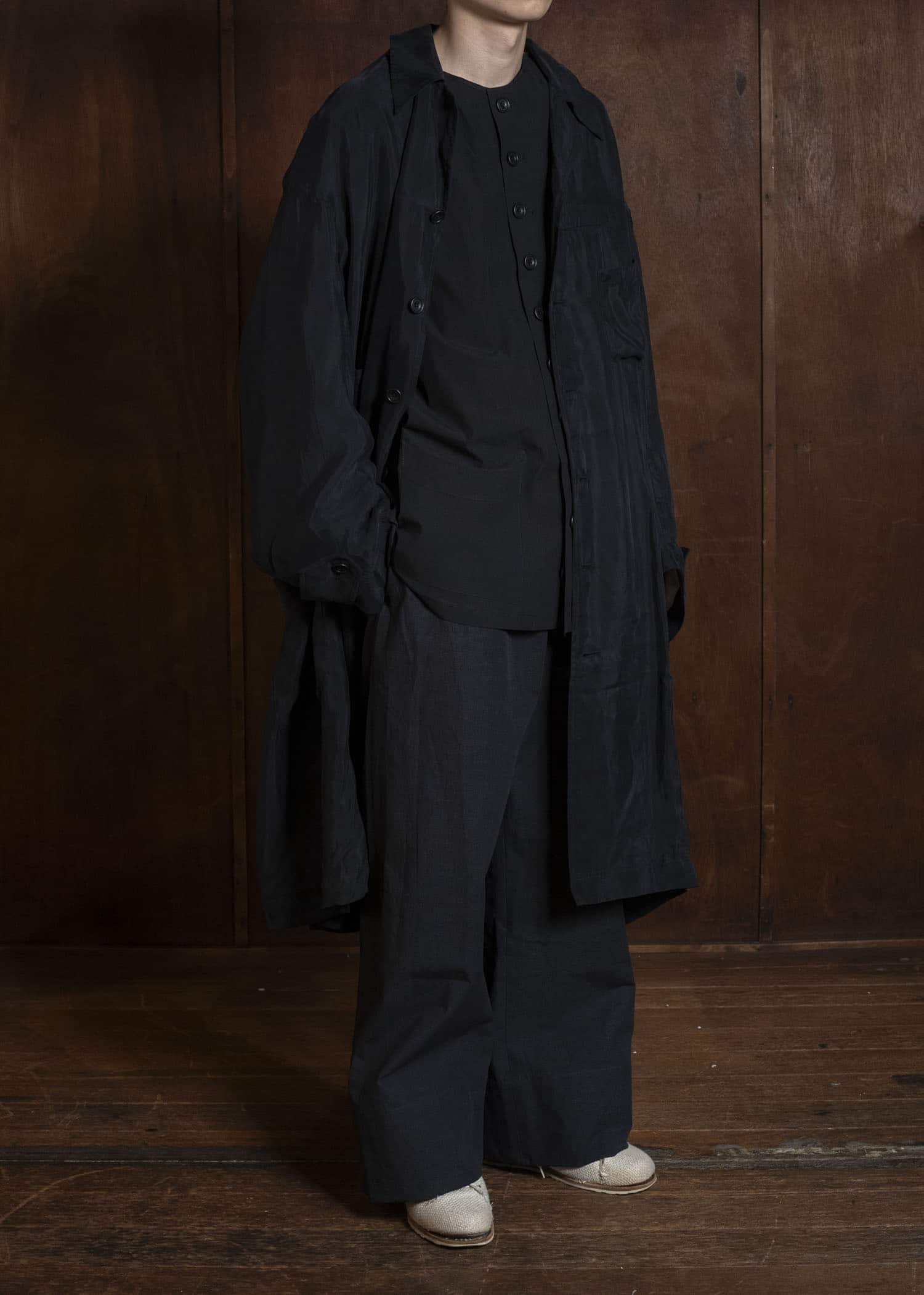 Peng Tai Lab Trench Black PS26M09-2