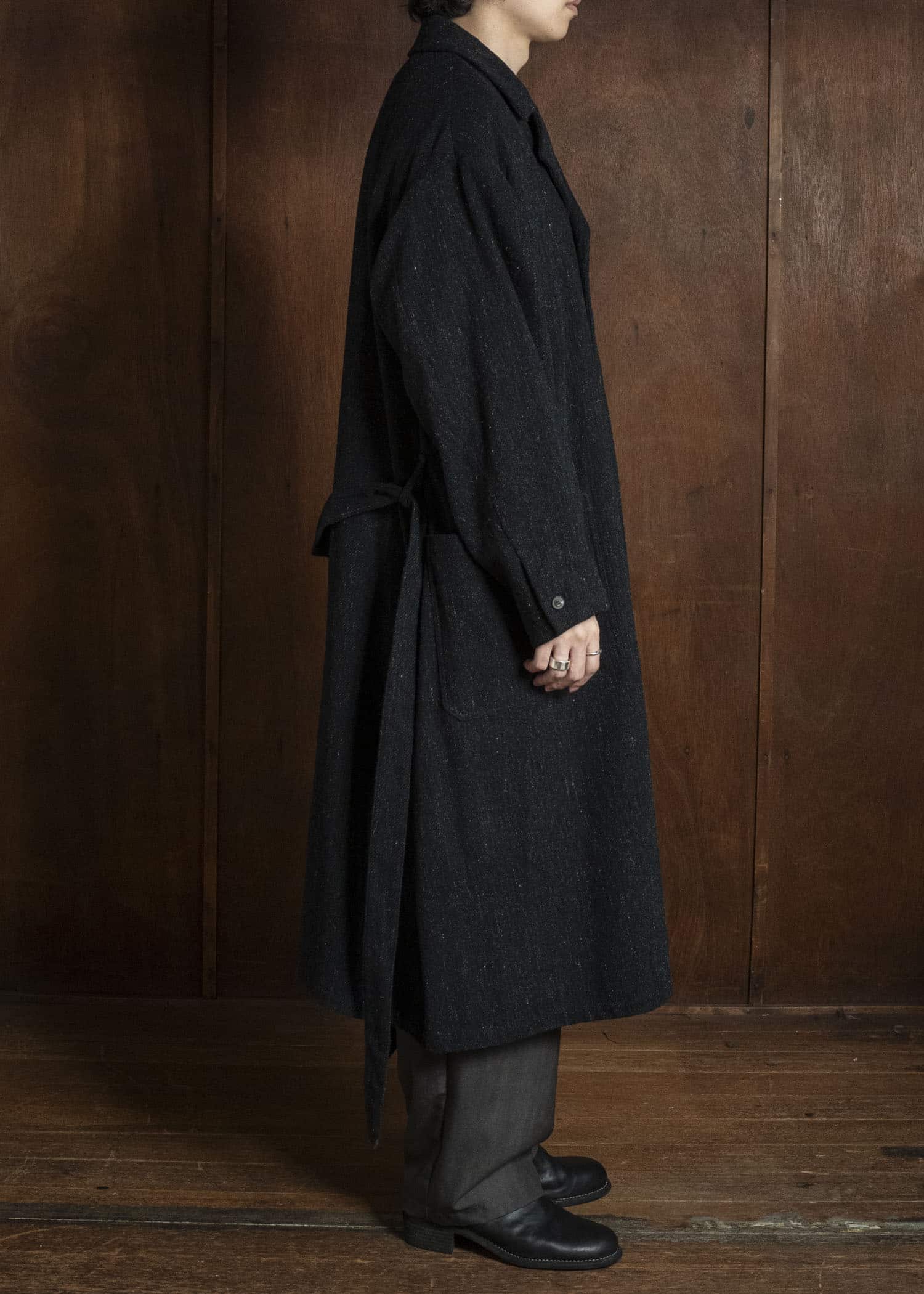 MARK.S MS0062 ANDREI COAT BLACK