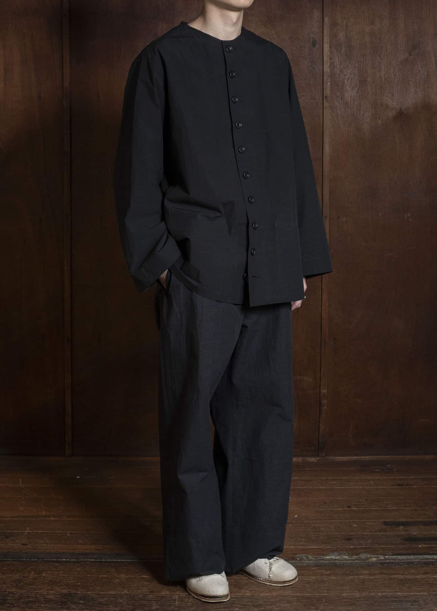 Peng Tai Rn Shirt Black PS26M05-2