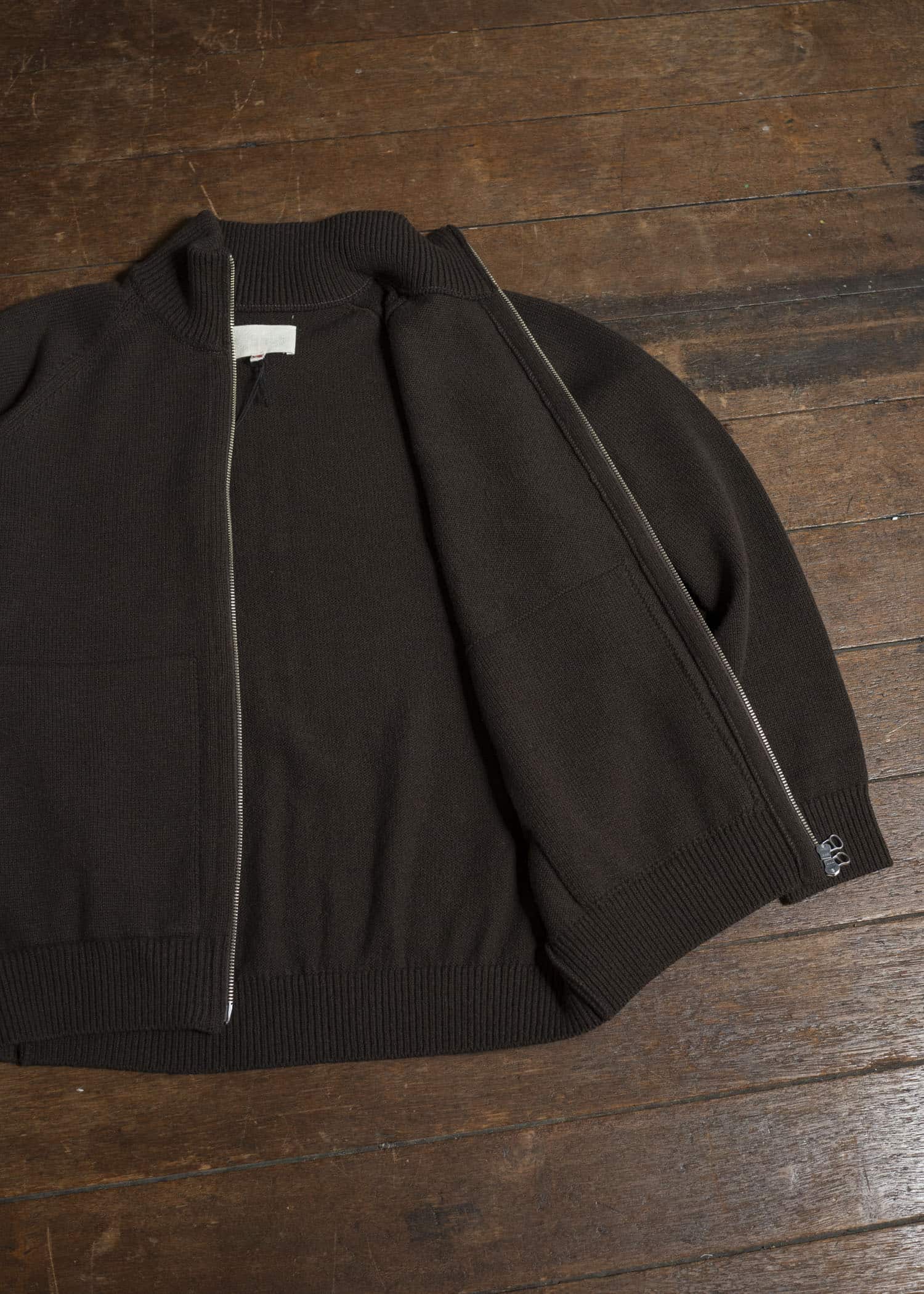 YOKO SAKAMOTO Drivers Knit YS-25AW-92 BROWN