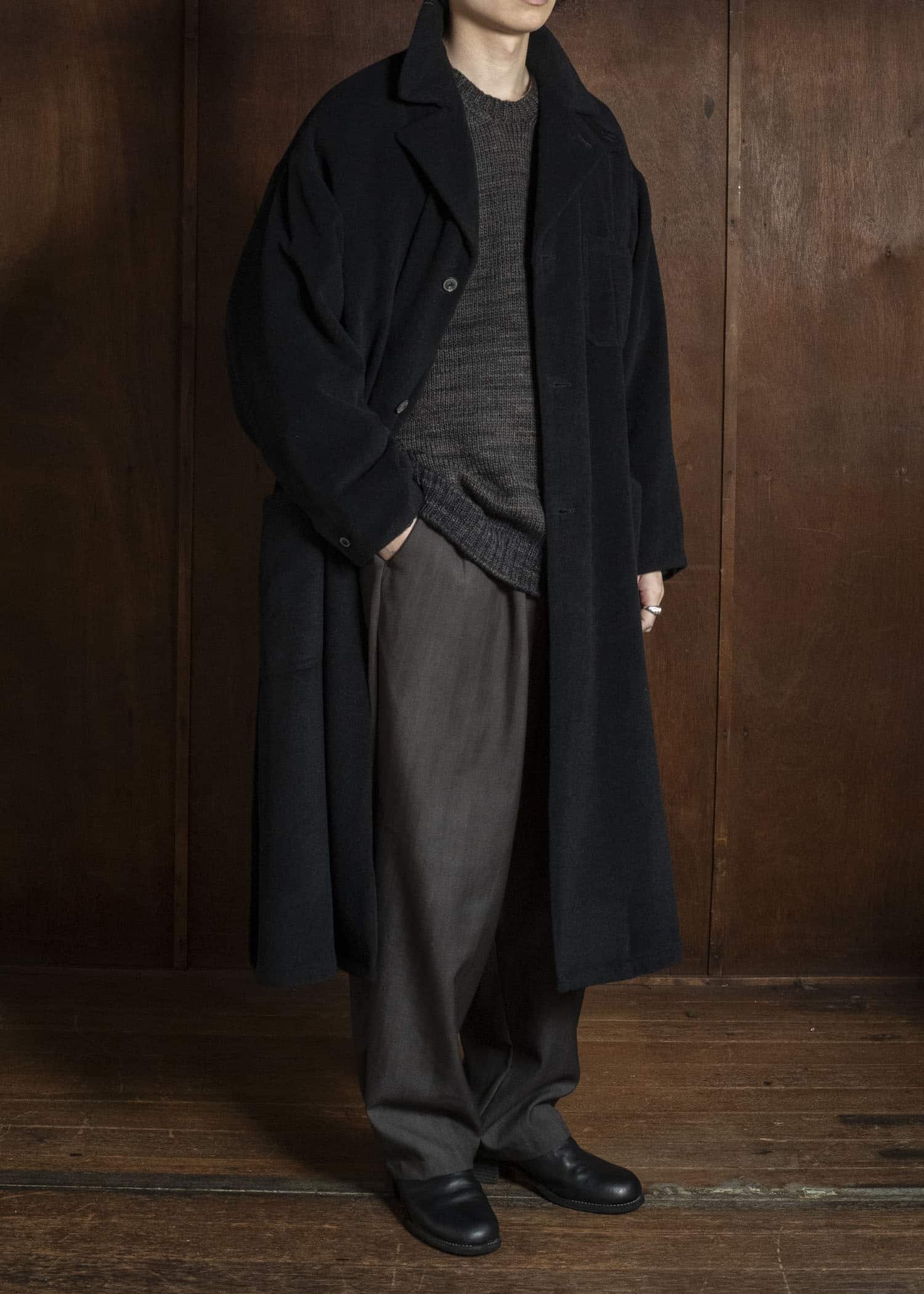 MARK.S MS0059 ANDREI COAT BLACK