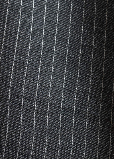 YOKO SAKAMOTO Silk × Wool Long Scarf YS-SCARF-LONG-SW CHACOAL GRAY