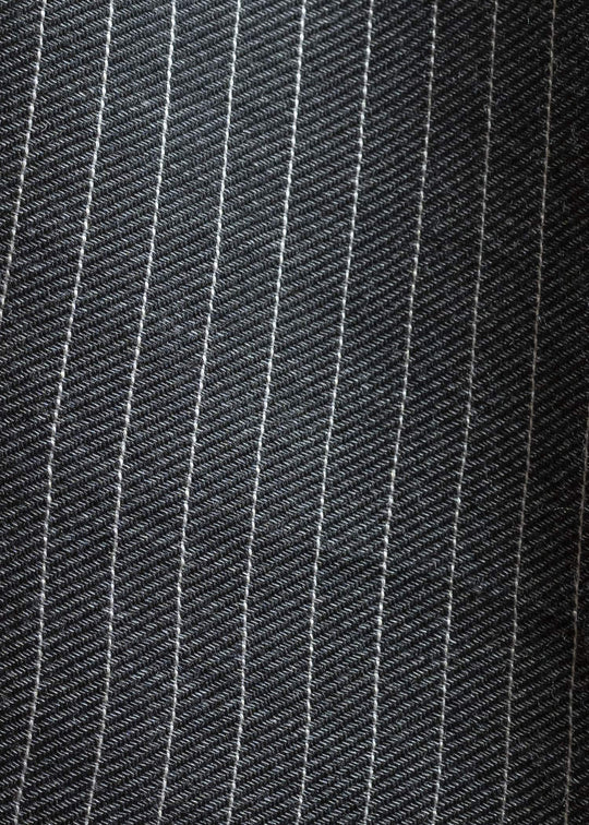 YOKO SAKAMOTO Silk × Wool Long Scarf YS-SCARF-LONG-SW CHACOAL GRAY