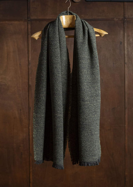 YOKO SAKAMOTO Wool Long Scarf YS-SCARF-LONG-WO OLIVE