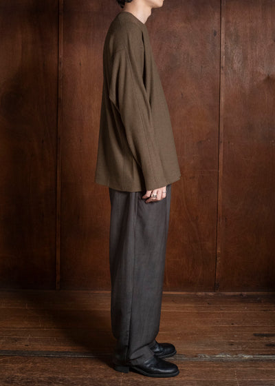 Jurgen Lehl J564UBM554-55 Mini Pile Wool Khaki Olive