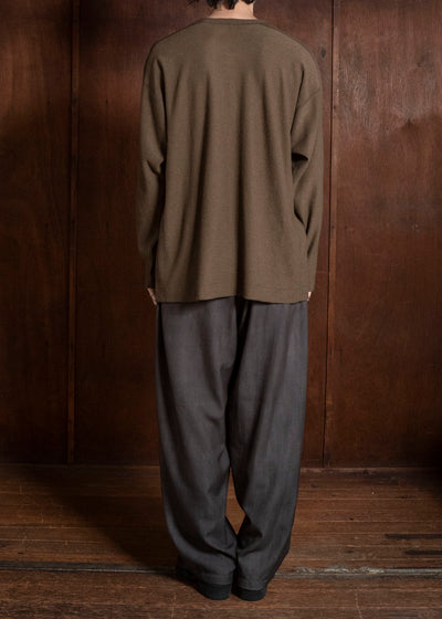 Jurgen Lehl J564UBM554-55 Mini Pile Wool Khaki Olive
