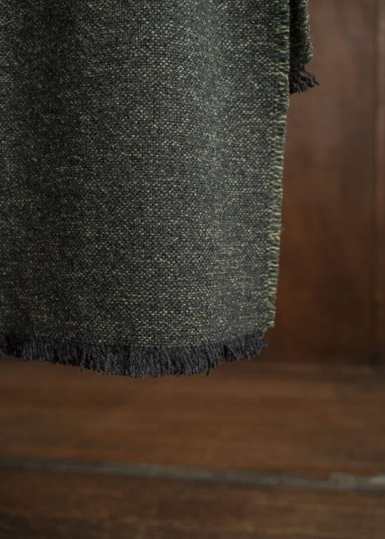 YOKO SAKAMOTO Wool Long Scarf YS-SCARF-LONG-WO OLIVE