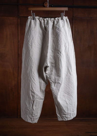 unkruid Cloudy Shaped Trousers  Natural farmers cloth