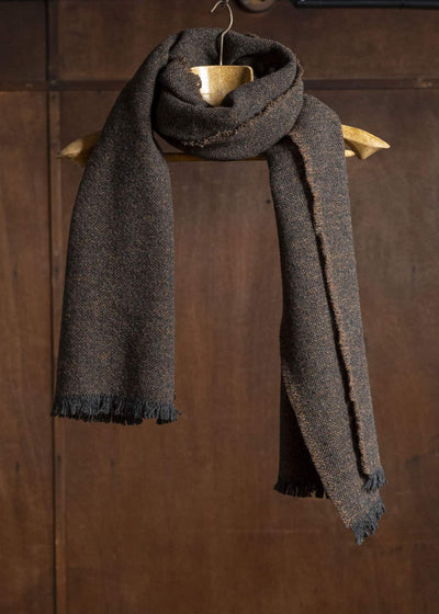 YOKO SAKAMOTO Wool Long Scarf YS-SCARF-LONG-WO BROWN
